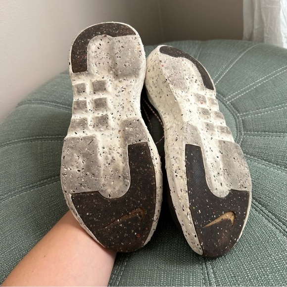 Nike Crater Impact Sequoia Olive Running Sneakers Size 8.5 - Picture 3 of 6